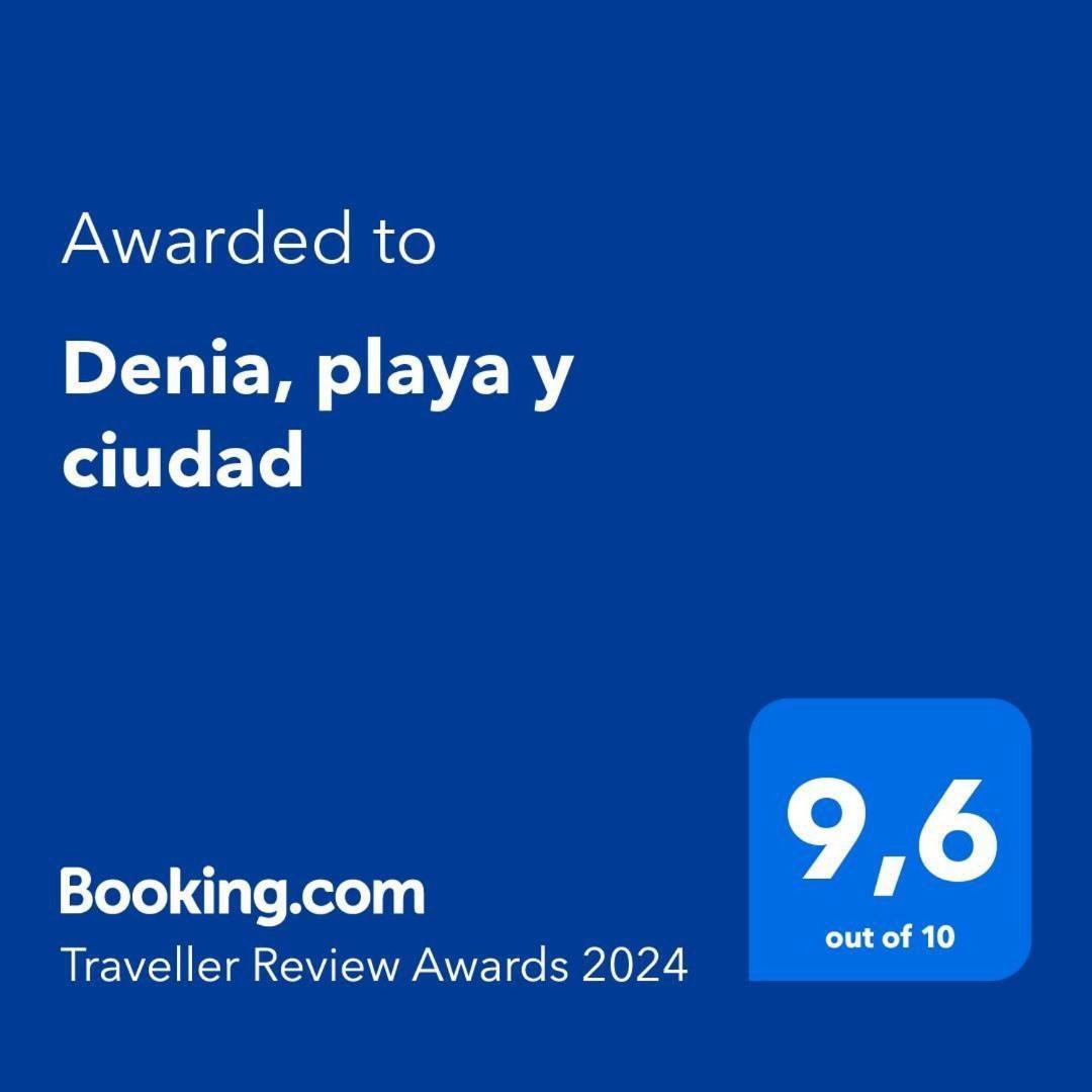 Appartement Denia, Playa Y Ciudad Extérieur photo